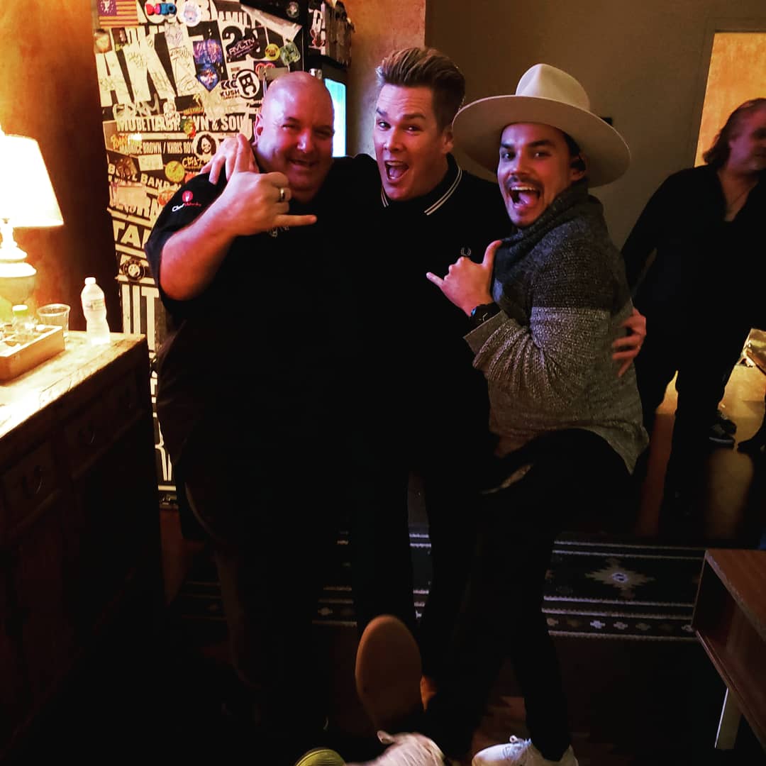Rocking the Brooklyn Bowl With Friends Mark McGrath, Will Champlin, Chaz Mattison