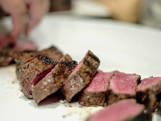 Rocking the Sysco Test Kitchen, Wagyu and New Zealand Salmon Menu